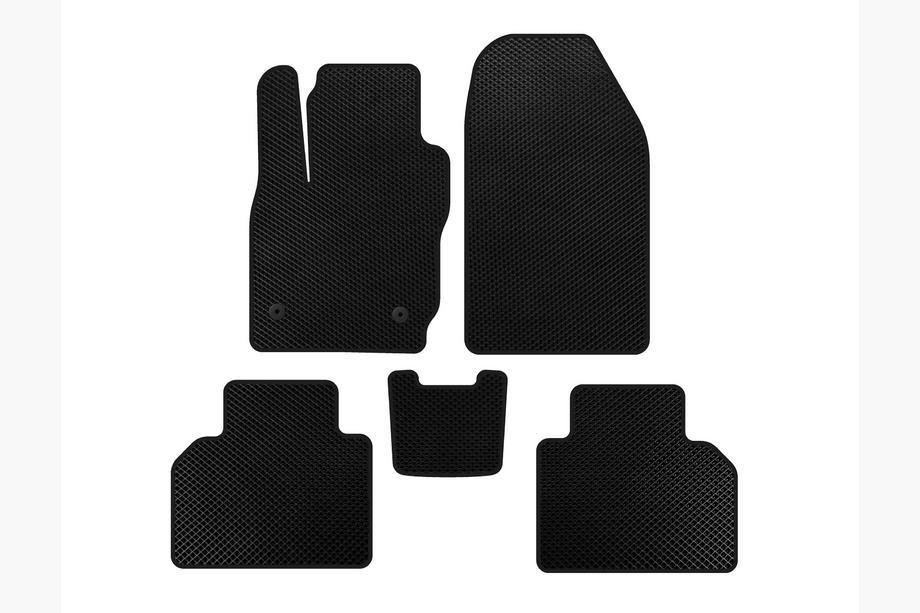 Ford Courier 2014-2023 Alfombrillas EVA (Negro) Image