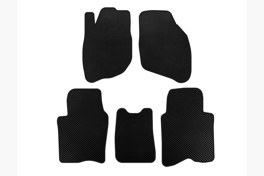 Honda City 2002-2008 Alfombrillas EVA (SD, Negro) Image