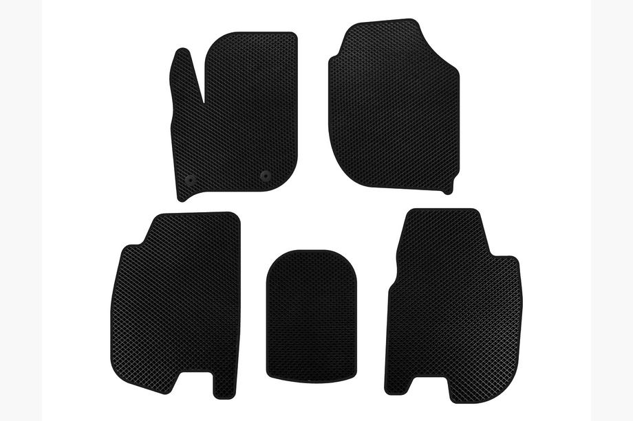 Honda FIT/Jazz 2014–2020 Alfombrillas EVA (HB, Negro) Image