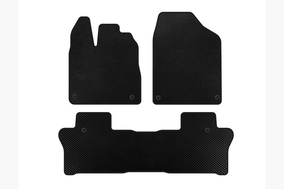 Honda Pilot 2015-2022 Alfombrillas EVA (2 Filas, Negro) Image