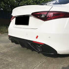 Alfa Romeo Giulia 2016-2022 Difusor de Parachoques Trasero con Salidas V1 (Plastico) foto 3
