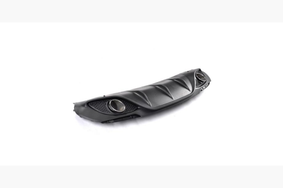Alfa Romeo Giulia 2016-2022 Difusor de parachoques trasero Lip Carbon V2 (Carbono) Image