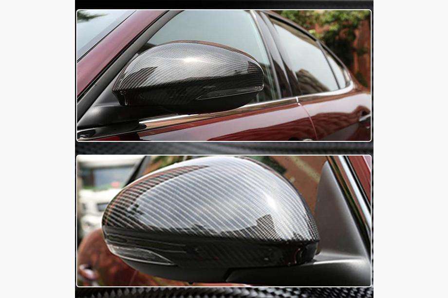 Alfa Romeo Giulia 2016-2022 Cubiertas de Espejos (Dry Carbon) Foto 12
