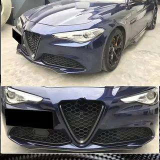 Cubierta de parrilla (para Base, Carbono Seco) Alfa Romeo Giulia 2016-2022 foto 3