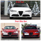 Alfa Romeo Giulia 2016-2022 Cubiertas para faros antiniebla (para Base, Carbon) foto 8