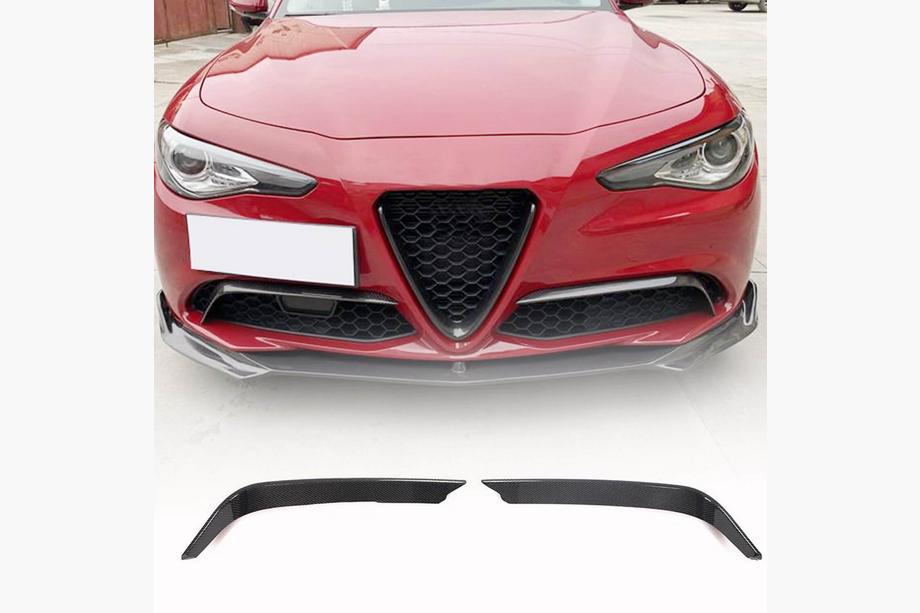 Alfa Romeo Giulia 2016-2022 Cubiertas para faros antiniebla (para Base, Carbon) Image