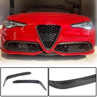 Cubiertas para Faros Antiniebla (para Sport, Carbono) Alfa Romeo Giulia 2016-2022 foto 2