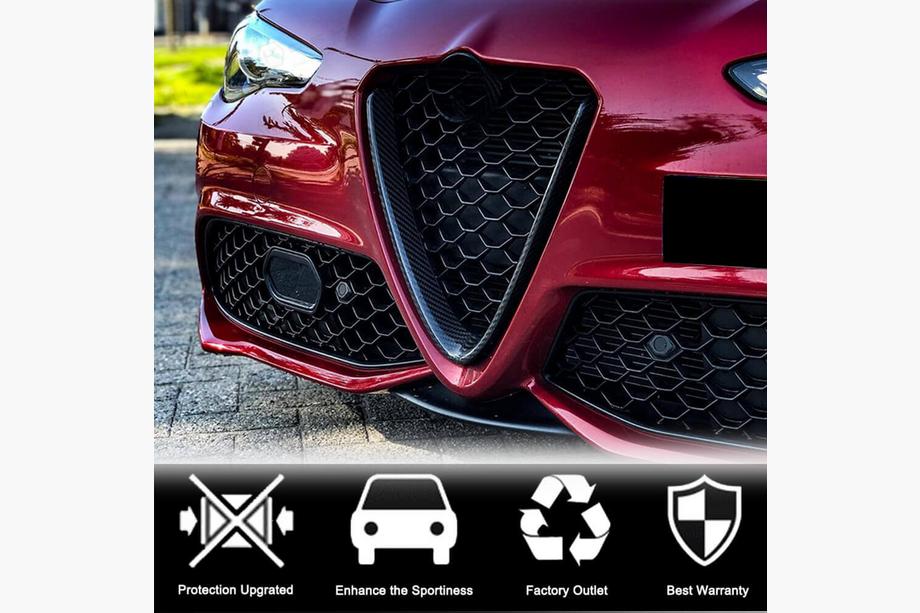 Alfa Romeo Giulia 2016-2022 Cubierta de parrilla (para Sport/Quadrifoglio) Foto 4