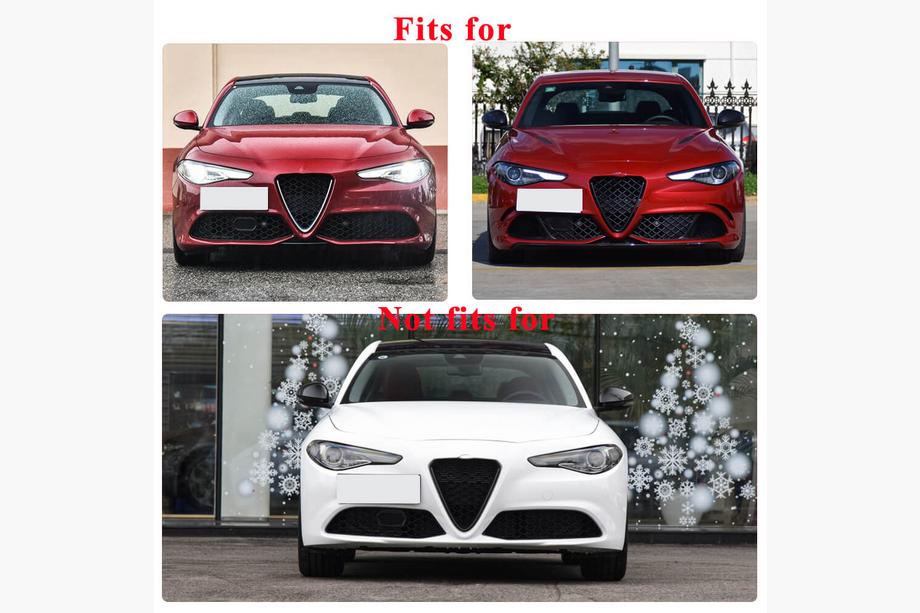 Alfa Romeo Giulia 2016-2022 Cubierta de parrilla (para Sport/Quadrifoglio) Foto 8