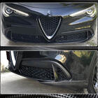 Alfa Romeo Stelvio 2016- Splitter delantero (para Base, 2017-2023, Carbono) foto 4