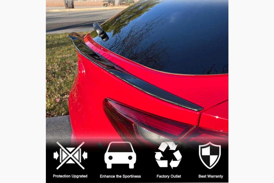 Alfa Romeo Stelvio 2016- Spoiler inferior V1 (2017-2023, ABS) Foto 5