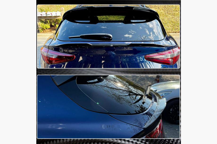 Alfa Romeo Stelvio 2016- Spoiler inferior V1 (2017-2023, ABS) Foto 7