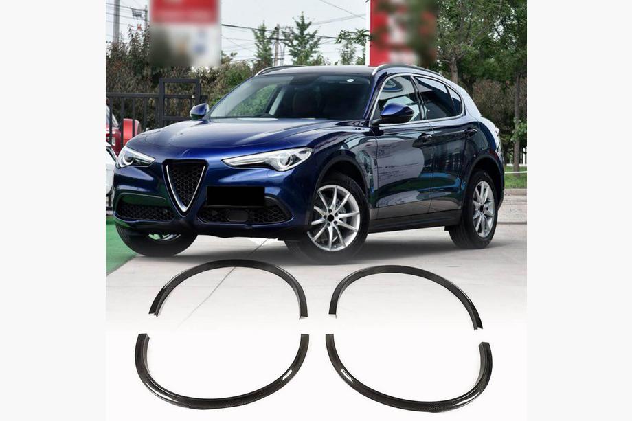 Alfa Romeo Stelvio 2016- Aletines de aleta (2017-2023, Carbono) Image