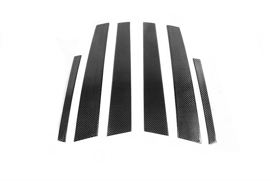 Alfa Romeo Stelvio 2016- Cubiertas de pilares de carbono (2017-2023) Foto 2
