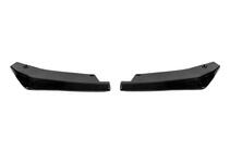 Extensiones universales Flap para parachoques trasero Tipo-A (2 uds, negro brillo, plástico ABS) foto 4