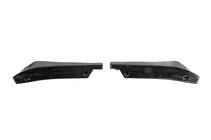 Extensiones universales Flap para parachoques trasero Tipo-A (2 uds, negro brillo, plástico ABS) foto 8