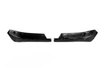 Extensiones universales Flap para parachoques trasero Tipo-A (2 uds, negro brillo, plástico ABS) foto 9