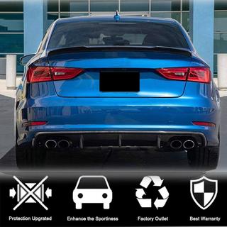 Difusor de parachoques trasero V1 (para Base Sedan 2012-2016, Carbono) Audi A3 2012-2020 foto 2