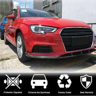 Lip delantero de parachoques Lip V1 (para Base 2017-2020 Sedan, Carbono) foto 3