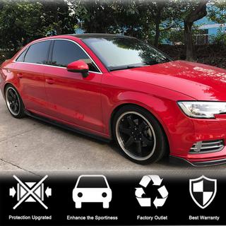 Faldones laterales (para Base Sedan, Carbono) Audi A3 2012-2020 foto 2