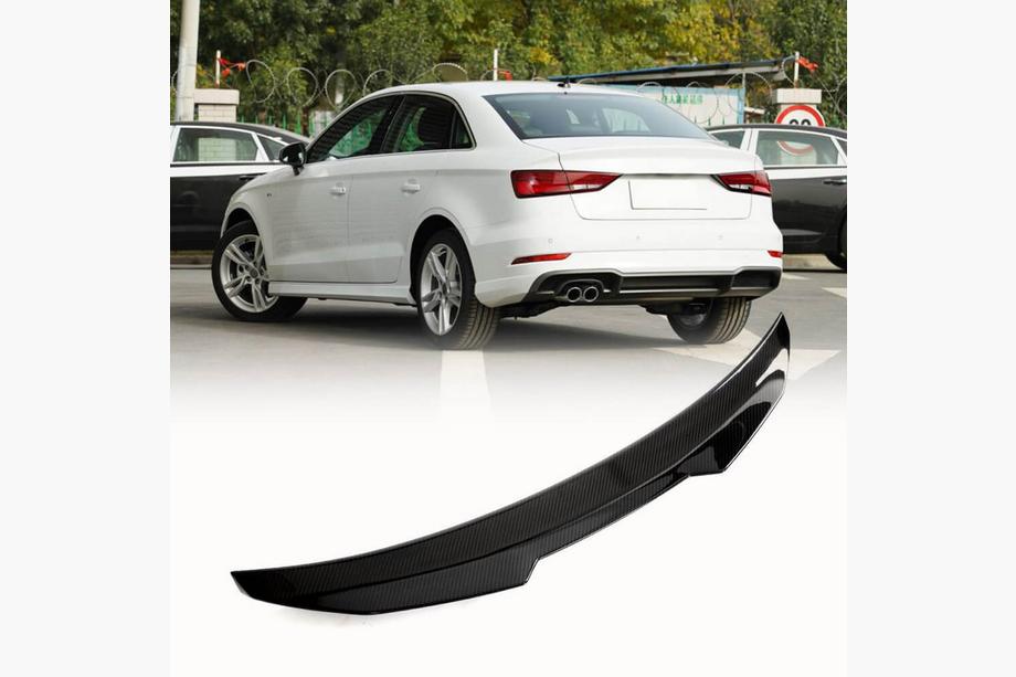 Audi A3 2012-2020 Spoiler V10 (para Sedán, Carbono) Image