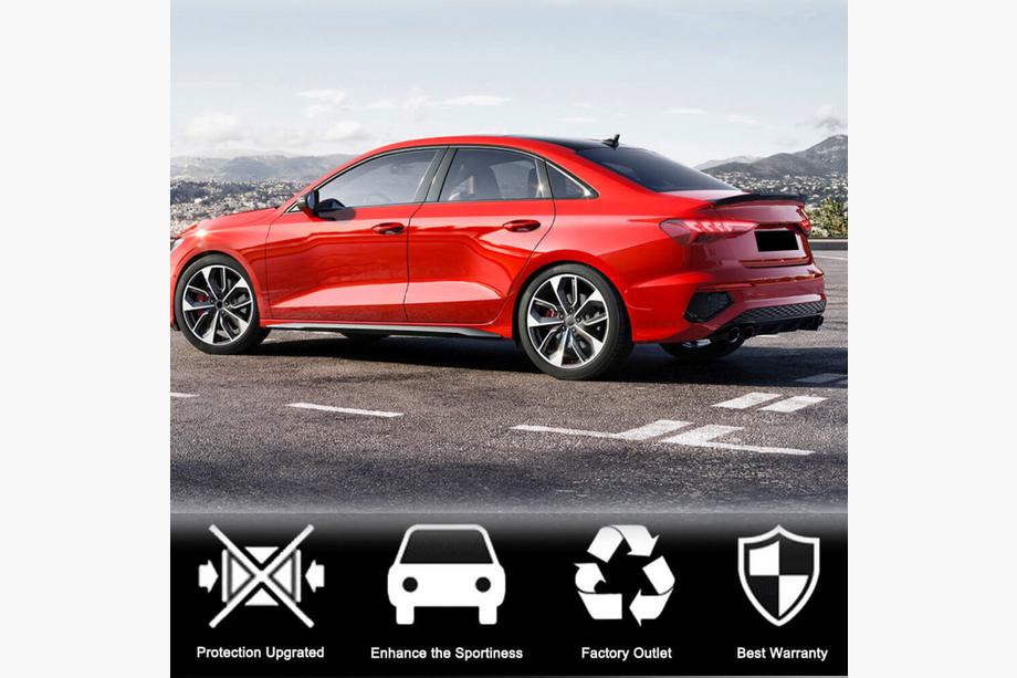 Audi A3 2020- Spoiler V2 (para Sedan, carbono) Foto 3