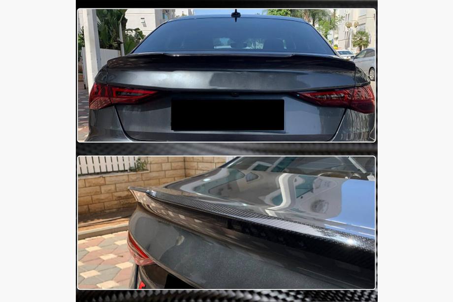 Audi A3 2020- Spoiler V2 (para Sedan, carbono) Foto 4