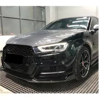 Capó V2 (para Sedan 2012-2016, Carbono) Audi A3 2012-2020 foto 3