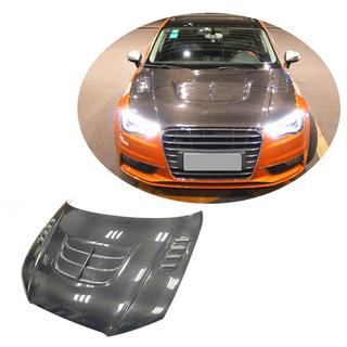 Capó V1 (para Sedan 2012-2016, Fibra de Carbono) Audi A3 2012-2020 foto 1