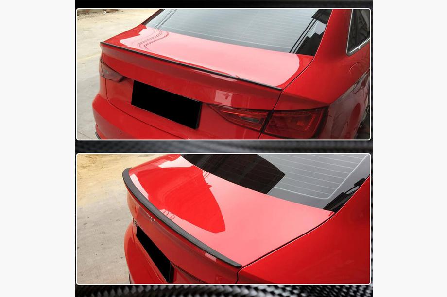 Audi A3 2012-2020 Alerón trasero V8 (para Sedan) Foto 3