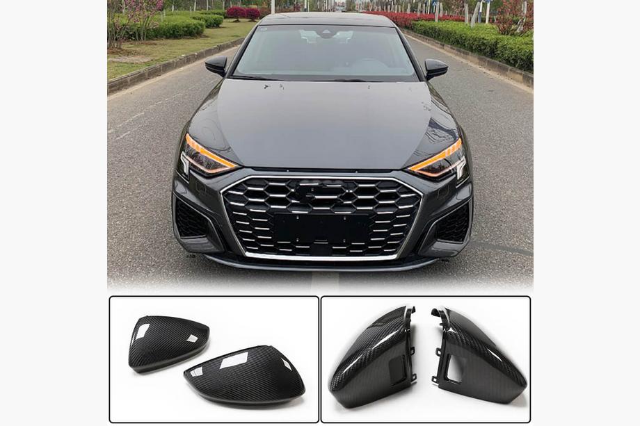 Audi A3 2020- Cubiertas de Espejos LHD (Carbono) V3 Foto 1