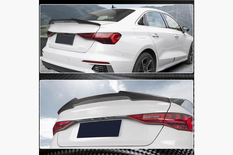 Audi A3 2020- Alerón V1 (para Sedán, Carbono) Foto 3