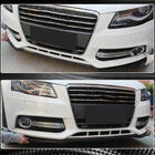 Audi A4 B8 2007-2015 Lip de parachoques delantero (para Base 2007-2011, Carbono) foto 2