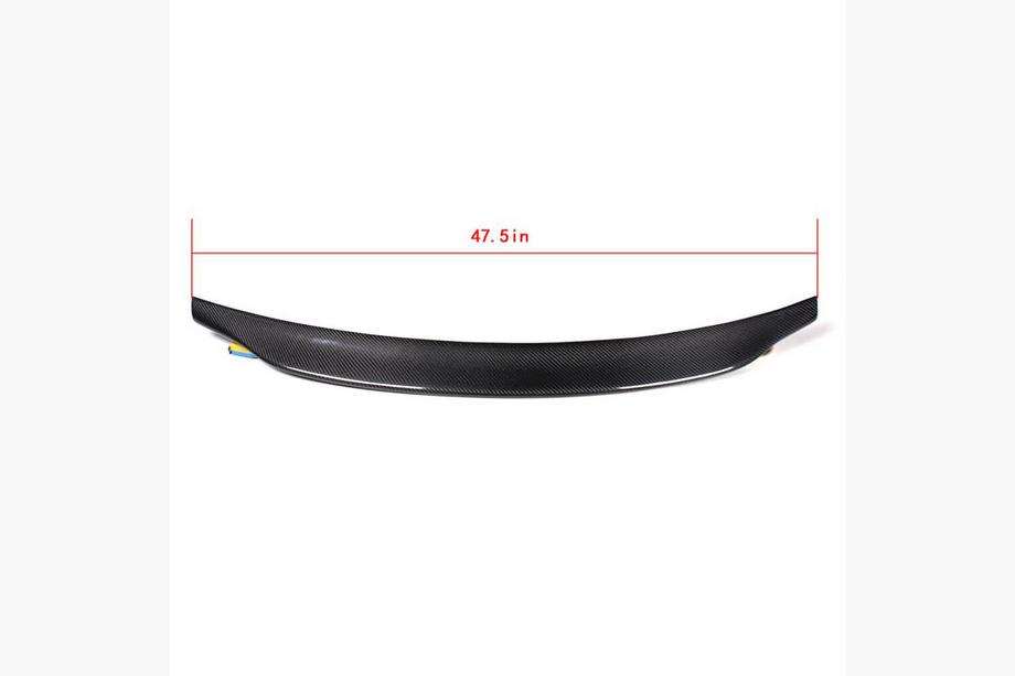 Audi A4 B8 2007-2015 Alerón V2 (para Base 2007-2011, Carbono) Foto 6