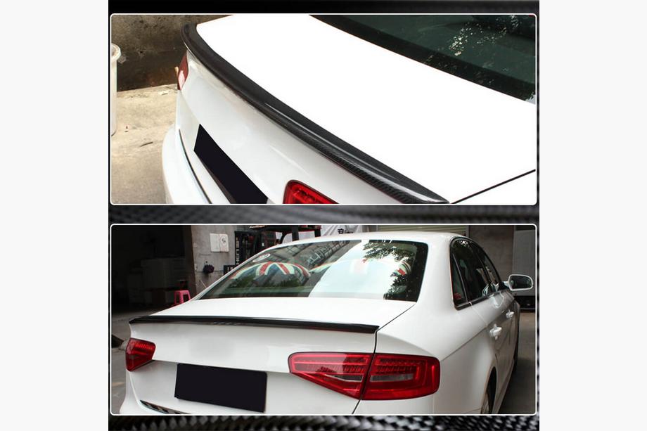 Audi A4 B8 2007-2015 Alerón V2 (para Base 2011-2015, Carbono) Foto 4