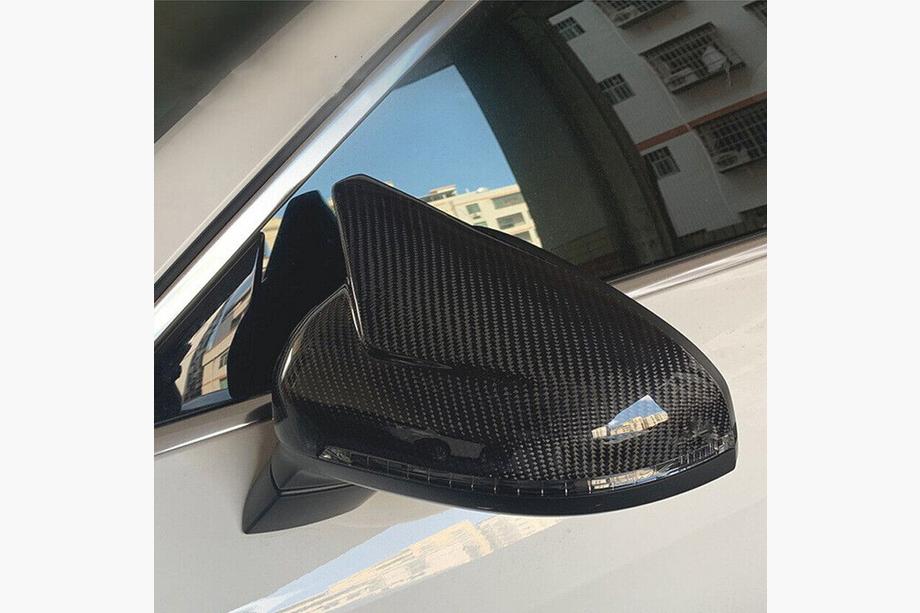Audi A4 B9 2015-2024 Cubiertas de Espejos V1 (Carbono) Foto 4