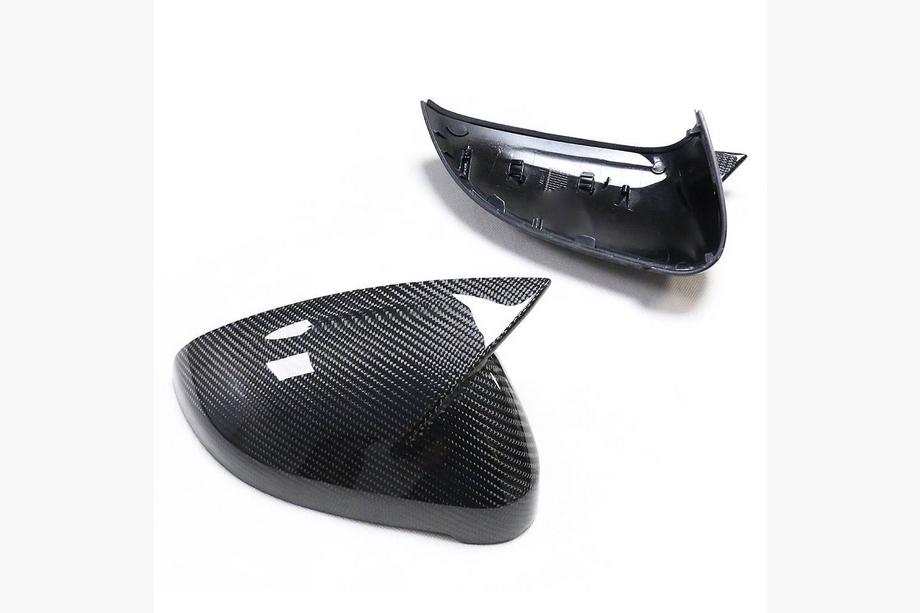 Audi A4 B9 2015-2024 Cubiertas de Espejos V1 (Carbono) Foto 6