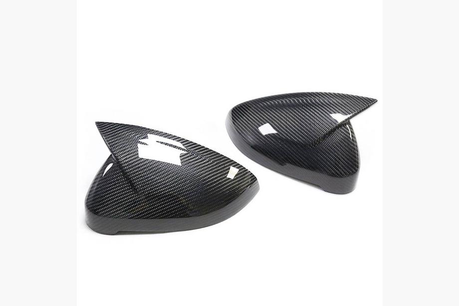 Audi A4 B9 2015-2024 Cubiertas de Espejos V1 (Carbono) Foto 7