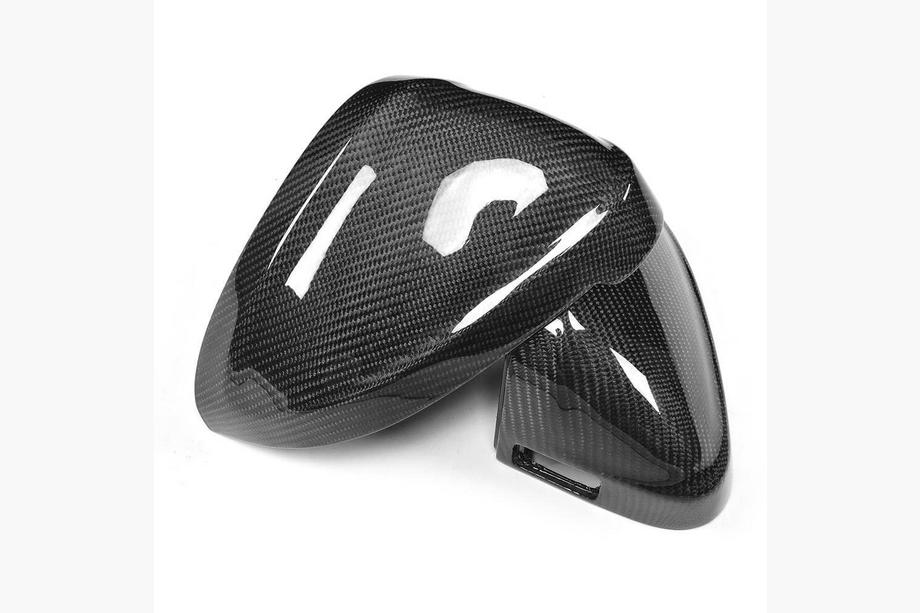Audi A4 B9 2015-2024 Cubiertas de Espejos Reemplazo Style (Carbono) V2 Image