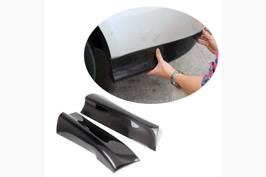 Audi A4 B8 2007-2015 Cubierta de parachoques trasero Flap (para Base 2011-2015, Plástico) Image