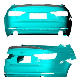Spoiler V4 (para Sedan, carbono) foto 2