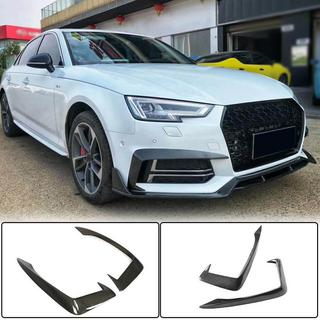 Molduras de faros antiniebla V2 (para S-Line Sedan 2015-2019, Carbono) foto 1