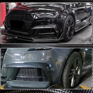 Molduras de faros antiniebla V2 (para S-Line Sedan 2015-2019, Carbono) foto 3