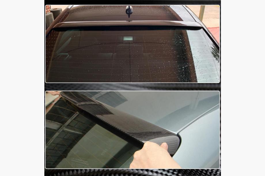 Audi A4 B8 2007-2015 Alerón trasero (para S-Line 2007-2011, Carbono) Foto 3