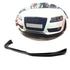 Audi A5 2007-2015 Lip delantero parachoques V2 (para Base 2007-2011, Carbono) foto 1
