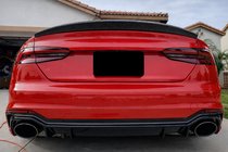 Audi A5 2016-2025 Alerón V6 (para Sportback, Carbono) foto 2