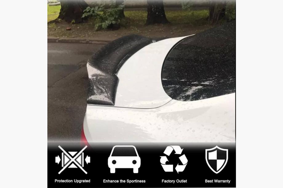Audi A5 2007-2015 Alerón V3 (para Sportback, Carbono) Foto 2