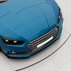 Audi A5 2016-2025 Splitter delantero Lip V2 (para S-Line 2016-2020, Carbono) foto 2