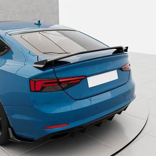 Difusor Trasero de Parachoques V3 (para S-Line 2016-2020, Carbono) Audi A5 2016-2025 foto 3