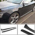 Audi A5 2007-2015 Faldones Laterales (Coupé/Cabrio, Carbono) foto 1